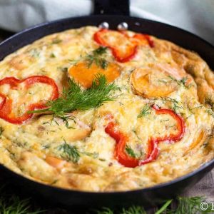 Sweet potato frittata