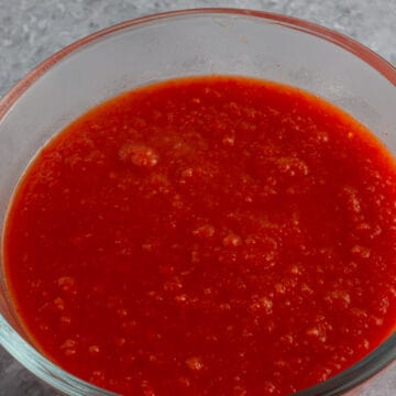 Nigerian blended pepper mix/stew base