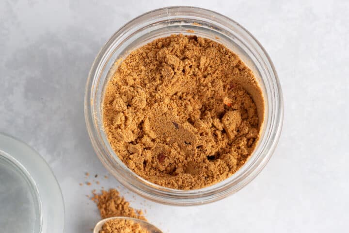 Suya spice from peanut powder