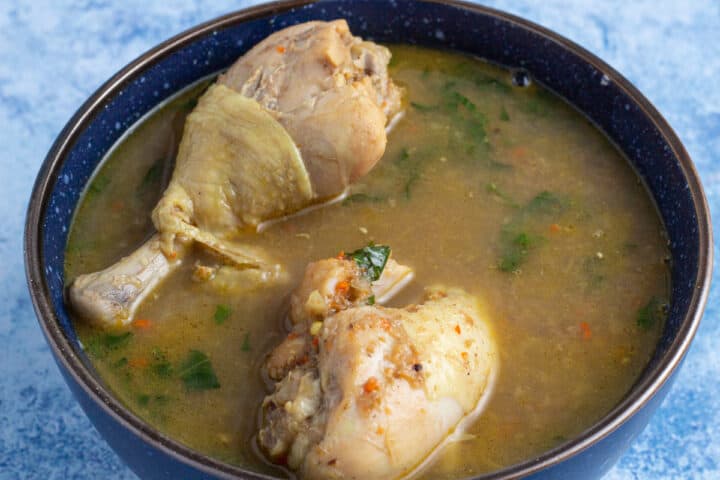 Nigerian chicken pepper soup