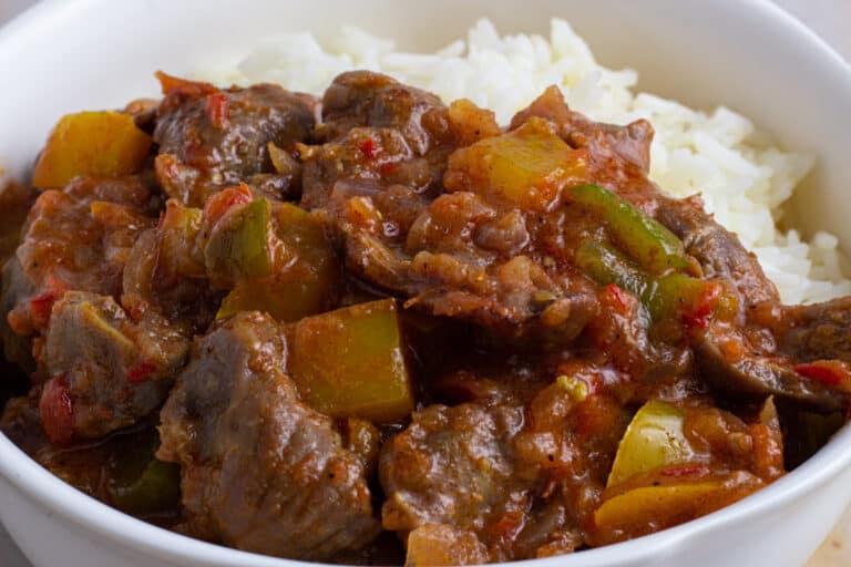 Spicy Stewed Gizzard Nigerian Style · eat well abi