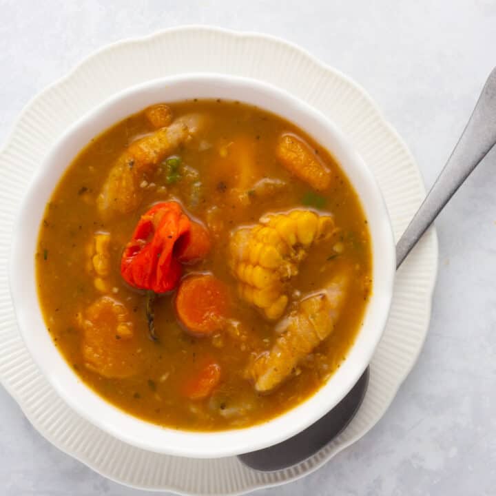 Jamaican Chicken Soup Recipe · eat well abi