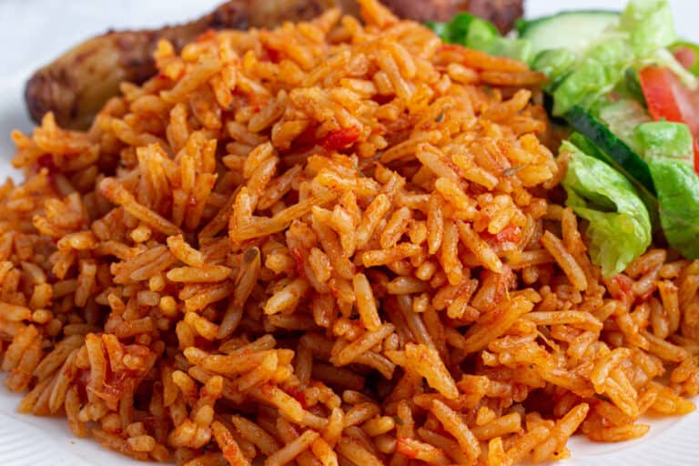 Jollof Rice, 2 Ways Nigerian & Ghanaian · eat well abi