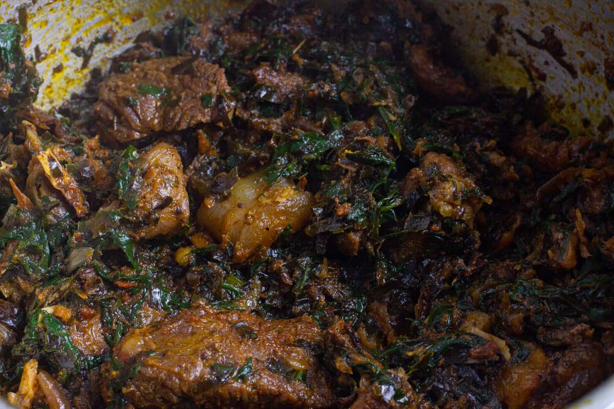 Nigerian Afang Soup Recipe · eat well abi