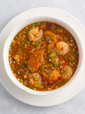Nigerian Okra soup - ila alasepo